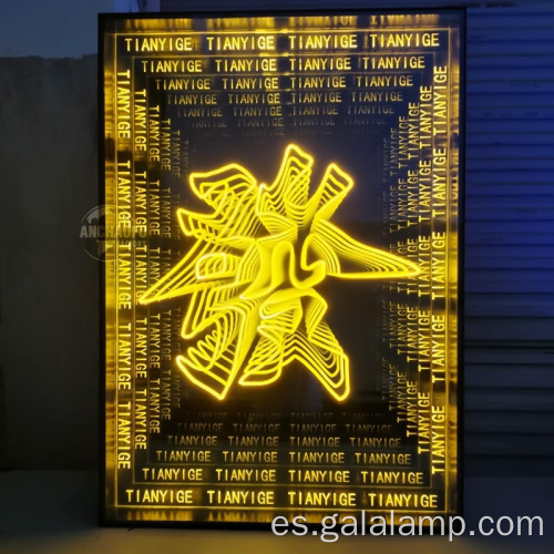 Neón RGB Astronauta 3D para jardín exterior